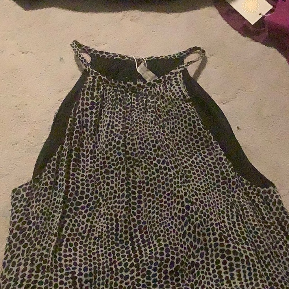 Ramy Brooks Brand New Printed Bitsy Dress